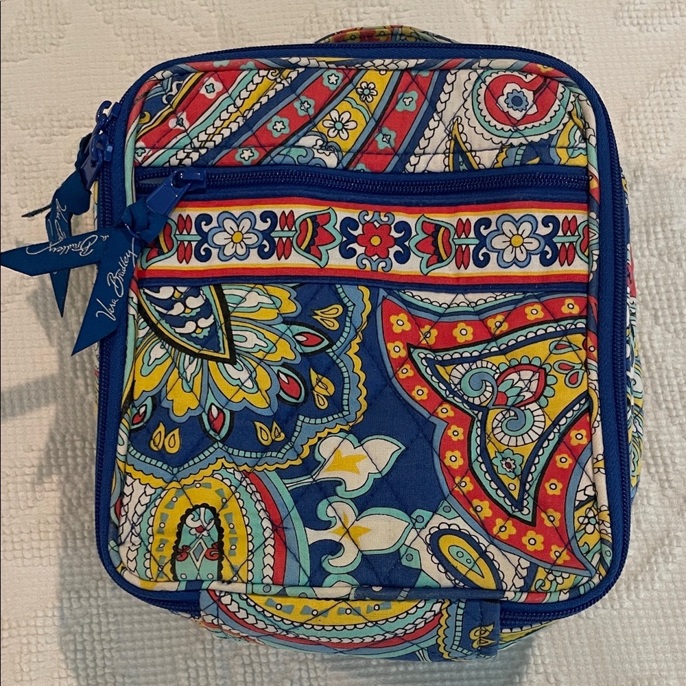 Vera Bradley Colorful Paisley lunch bag